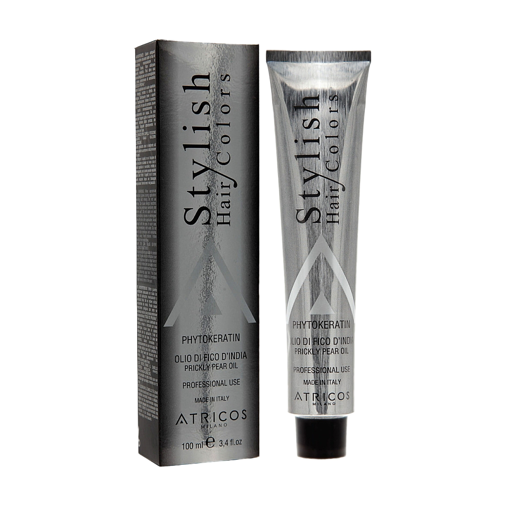 Перманентна крем-фарба для волосся Atricos Milano Stylish Hair Color 7.3 Golden Blonde, 100 мл